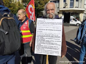 Chartres 14-10-2026 Rassemblement Retraités