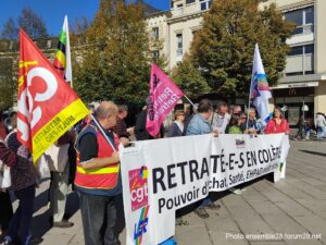 Chartres 14-10-2026 Rassemblement Retraités
