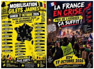 France 2026-10-17 Manifestations Gilets-Jaunes [Visuel 2 Affiches]