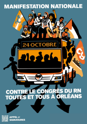 Orléans 2026-10-24 Contre le congrès du RN [Affiche]