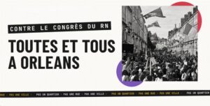 Orléans 2026-10-24 Contre le congrès du RN [Visuel format horizontal]