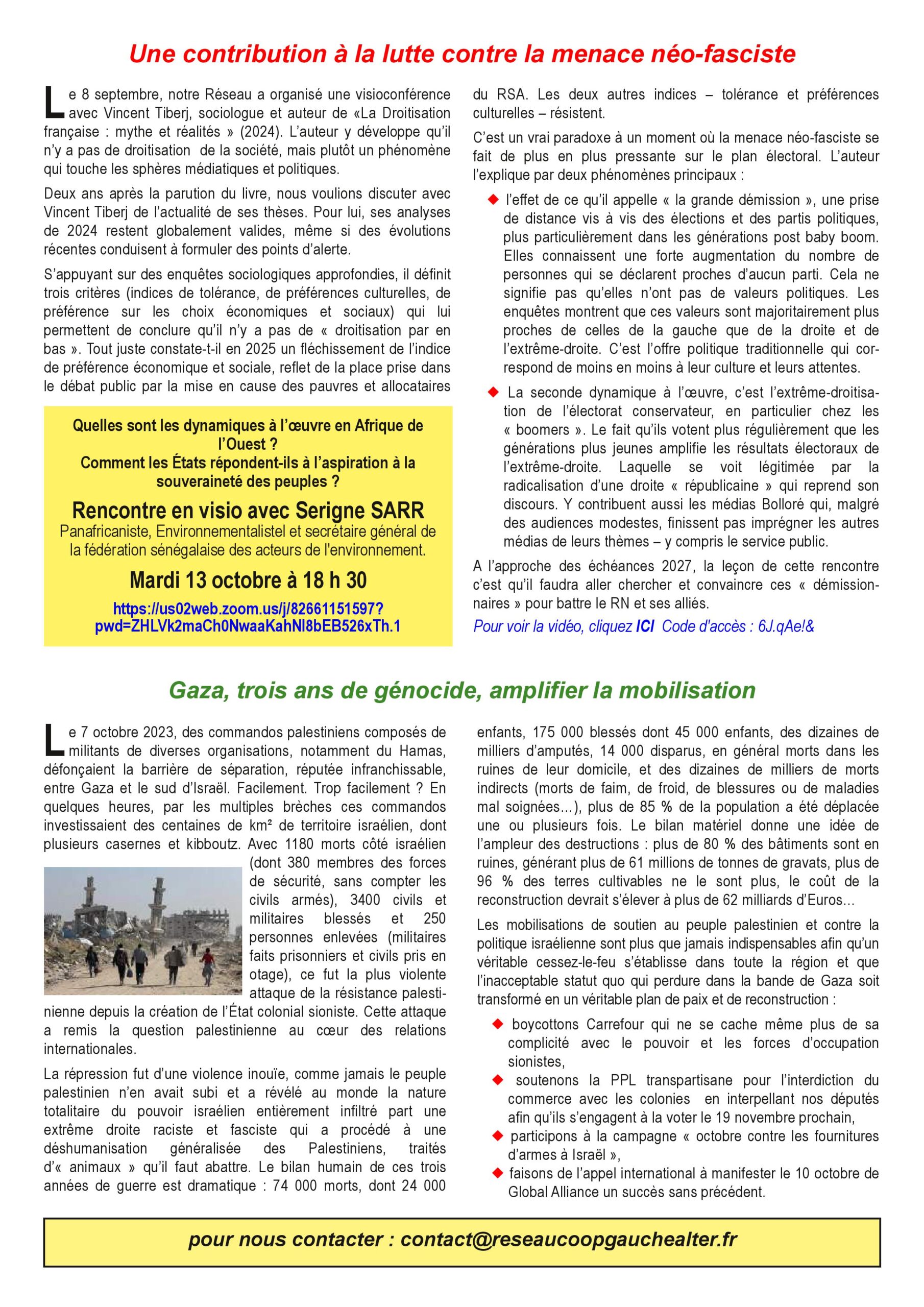 la feuille du Réseau N°025 2x2
